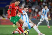Argentina no pudo en la final y cayó 2-0 ante Marruecos en el Mundial Sub-20