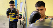 La historia del boxeador iglesiano que trabaja en la panadería del pueblo y sueña con conquistar Las Vegas
