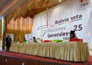 TED La Paz instala Sala Plena e inicia el cómputo oficial de votos de segunda vuelta electoral