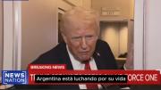 Trump contradictorio: del elogio a Milei a describir a Argentina como al borde de la muerte