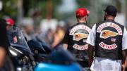 Así fue la visita de los Hell's Angels a La Plata