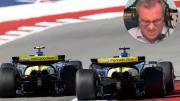 La eufórica reacción de Adrián Puente al sobrepaso de Franco Colapinto a Gasly en Austin