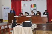TED Tarija concluye el cómputo departamental y proclama resultados de la segunda vuelta electoral