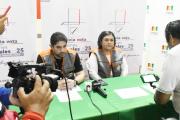 Serecí Pando destaca labor del personal técnico para la transmisión de actas en el Sirepre