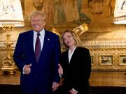 Un posteo de Donald Trump pone en aprietos a la primera ministra de Italia Giorgia Meloni y desata la furia opositora