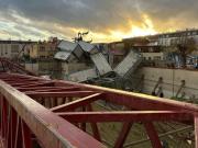 Un muerto y varios heridos tras el paso de un tornado que afectó el norte de París