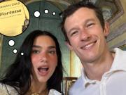 El mismo libro y “en la misma página”: la predestinada historia de amor de Dua Lipa y Callum Turner
