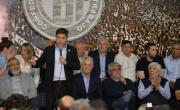 Axel Kicillof, encabezó un acto de la CGT en La Plata: tildó al anuncio de Milei sobre el swap con Estados Unidos como un fracaso
