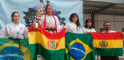 Bolivia brilla en el Sudamericano Open de Karate Kyokushin al terminar segunda