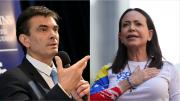 La premio Nobel de la Paz, María Machado, felicita al presidente electo de Bolivia