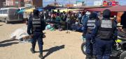 GUARDIA MUNICIPAL DE EL ALTO RECUPERA ESPACIOS PÚBLICOS EN AVENIDA 6 DE MARZO