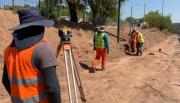 Avanzan las obras de seguridad vial en la RN 51 y la RN 68