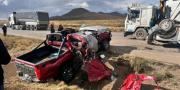 Colisión entre dos camionetas deja un fallecido y dos heridos en la ruta La Paz – Oruro