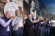 Axel Kicillof cerró el acto de la CGT: Quiero ver el 26 de octubre si el mapa tiene tanto violeta como decía Milei