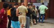 Más de 170 deudores de asistencia familiar fueron capturados mientras votaban el domingo