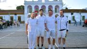 Luján celebró la historia del tenis argentino con una recreación del primer partido del país