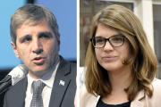 Luis Caputo y la hija de Agustín Rossi, en tenso cruce en redes