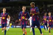 Show de goles del Barcelona en la Champions