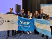 Cinco estudiantes de la UBA hicieron historia al ganar el Mundial de Ingeniería en Petróleo