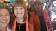 Fingió querer saludar a Patricia Bullrich, pero la increpó duramente: “Te vamos a recordar como ”