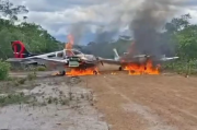 Sistema Defensivo Territorial inutilizó dos aeronaves ocultas en pista clandestina en Amazonas
