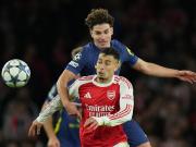 Champions League: el Arsenal le dio un duro golpe al Atlético de Cholo Simeone y Julián Álvarez sigue con su racha negativa