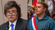 El insólito cruce de Javier Milei con un joven diputado francés por un reloj