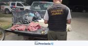 Caza ilegal: cayeron 4 sanjuaninos con 20 kilos de carne de guanaco