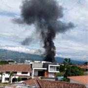 Accidente aéreo en Táchira: aeronave se incendia tras intento de despegue