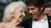 Axel Kicillof también saludó a Estela de Carlotto por su cumpleaños: “Seguimos tu ejemplo”