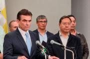 Luis Arce confirma que no asistirá al cambio de mando presidencial