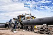Fotogalería: así avanza el oleoducto Vaca Muerta Sur (VMOS) que pronto completará su soldadura