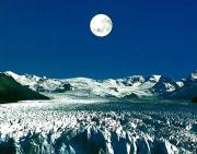 El Glaciar Perito Moreno volverá a brillar bajo la luz de la luna, después de más de 15 años