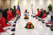 Delcy Rodríguez lideró reunión con personal de Intevep y PDVSA a fin de robustecer el sector de hidrocarburos