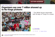(VIDEO) Millones de estadounidenses en todo el país piden la renuncia de Trump