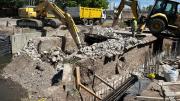 Reactivan una obra histórica hidráulica en Burzaco