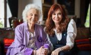 Estela de Carlotto cumple 95 años: el saludo de Cristina Kirchner