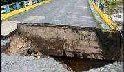 Colapso de puentes entre Sucre y Monagas por lluvias