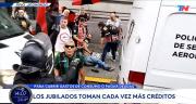 Vallas, megaoperativo policial y represión en la marcha de los jubilados: Mirá el video