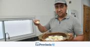 El sanjuanino que se animó a innovar y creó los sorrentinos de pistacho