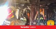 Un desperfecto eléctrico causó un incendio en una vivienda del Barrio San Benito