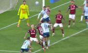 El sorprendente gol anulado para Racing vs Flamengo en la Copa Libertadores