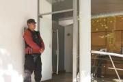 Fuerte operativo en el último departamento donde vivió Lourdez Fernández en Palermo