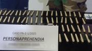 Aprehenden a un hombre con 80 cigarrillos artesanales de marihuana