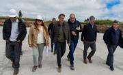 Katopodis supervisó en Bahía Blanca el avance del Plan Hídrico Integral junto a Susbielles
