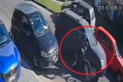 Conductor furioso destrozó la bicicleta de un niño de 13 años y lo atropelló a propósito