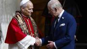 El papa León XIV reza junto al rey Carlos III en un oficio inédito desde el cisma anglicano 