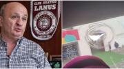 Nicolás Russo, presidente de Lanús, explotó tras el ataque de los hinchas chilenos