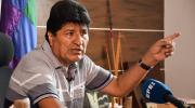 Morales dice que es falso e imposible que haya instruido apoyar a Rodrigo Paz