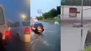 Las imágenes de las calles inundadas en Buenos Aires por las lluvias intensas
